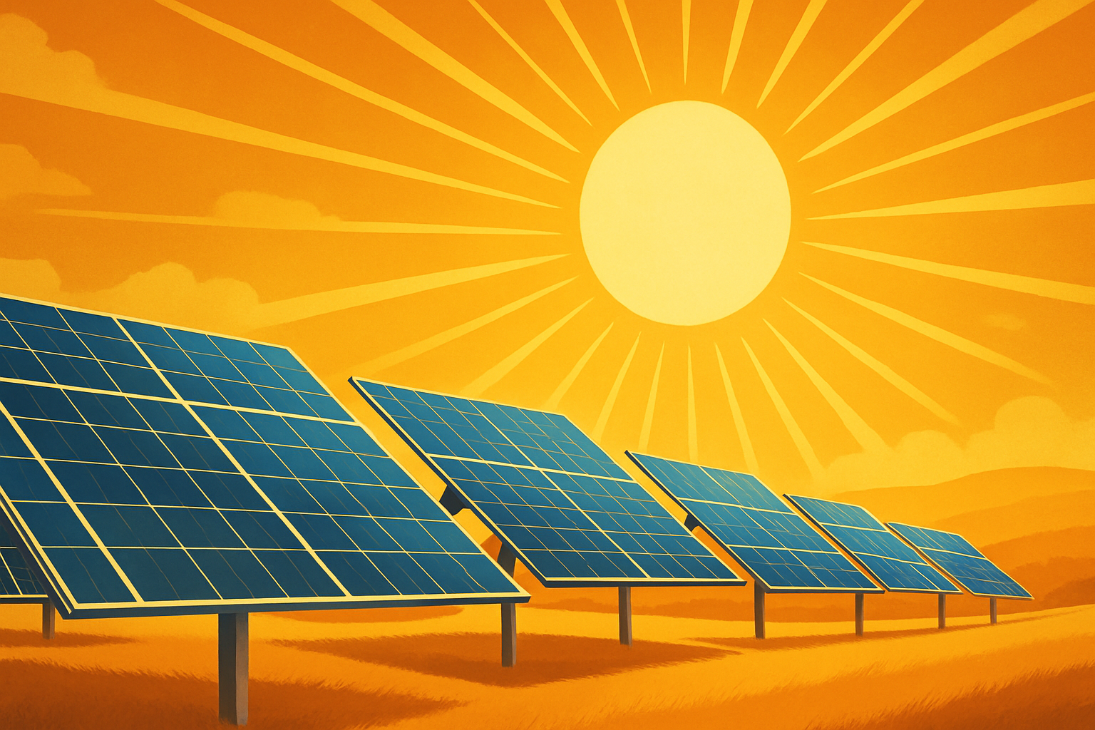 Solar panels-generated by AI