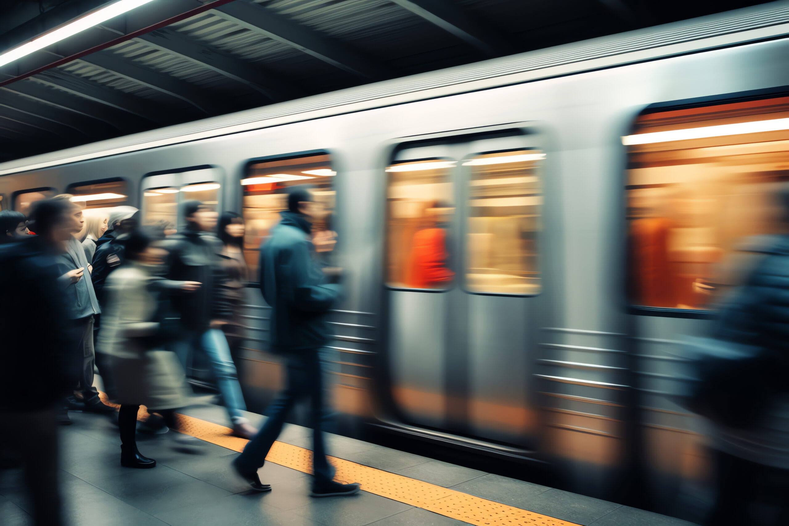 People at Subway- AI Generated/Freepik