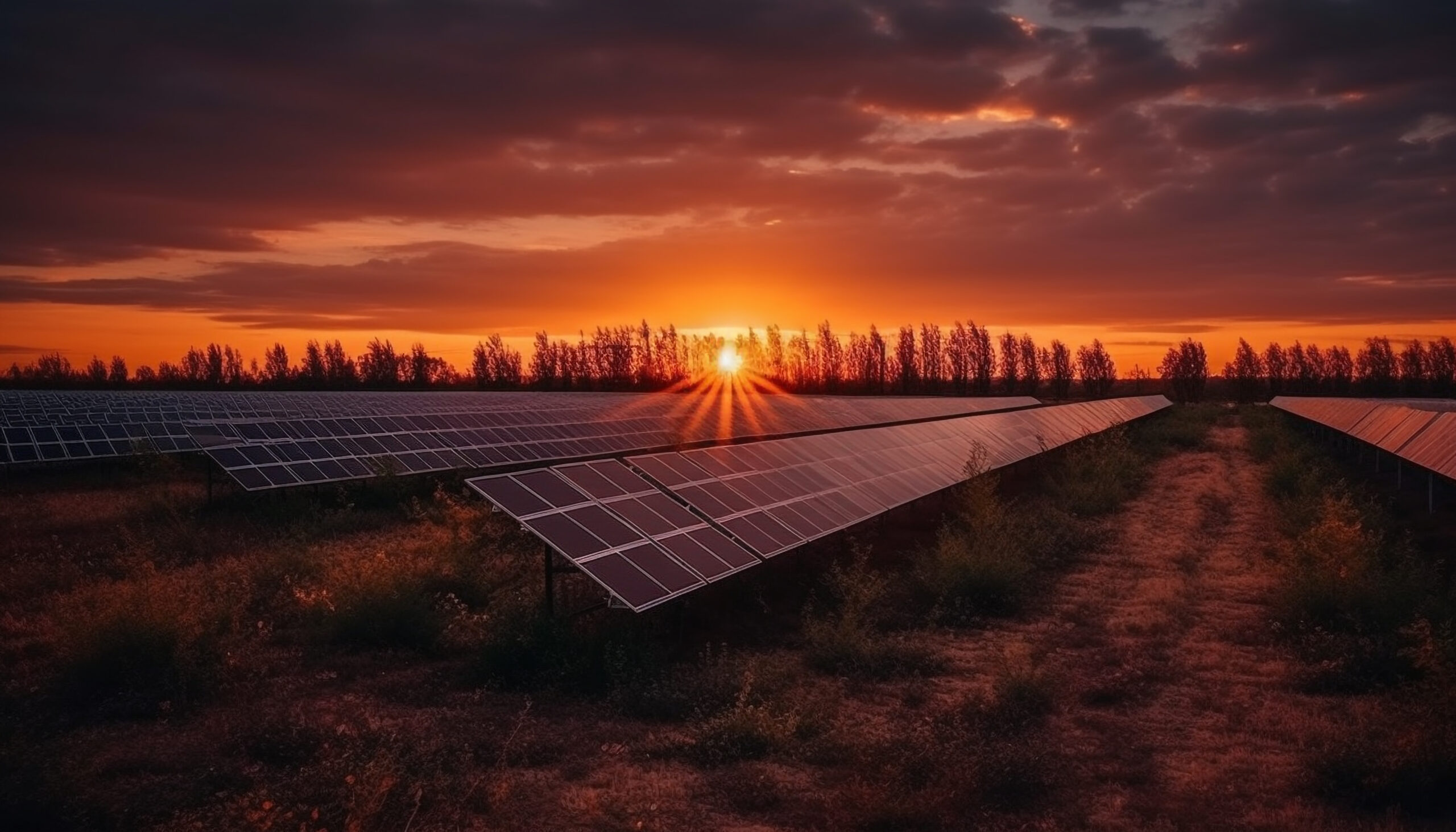 Sun sets on renewable energy futuristic landscape generated by AI Hartek Power Wins 400 MW Utility-Scale Solar EPC Order in Rajasthan